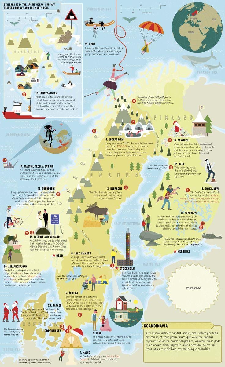 Norge må se kart