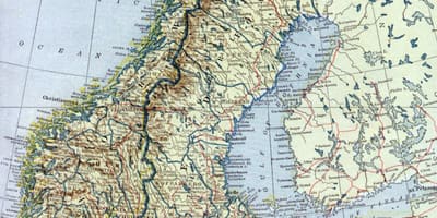 Kart over gamle Norge