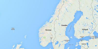Kart norge Norge